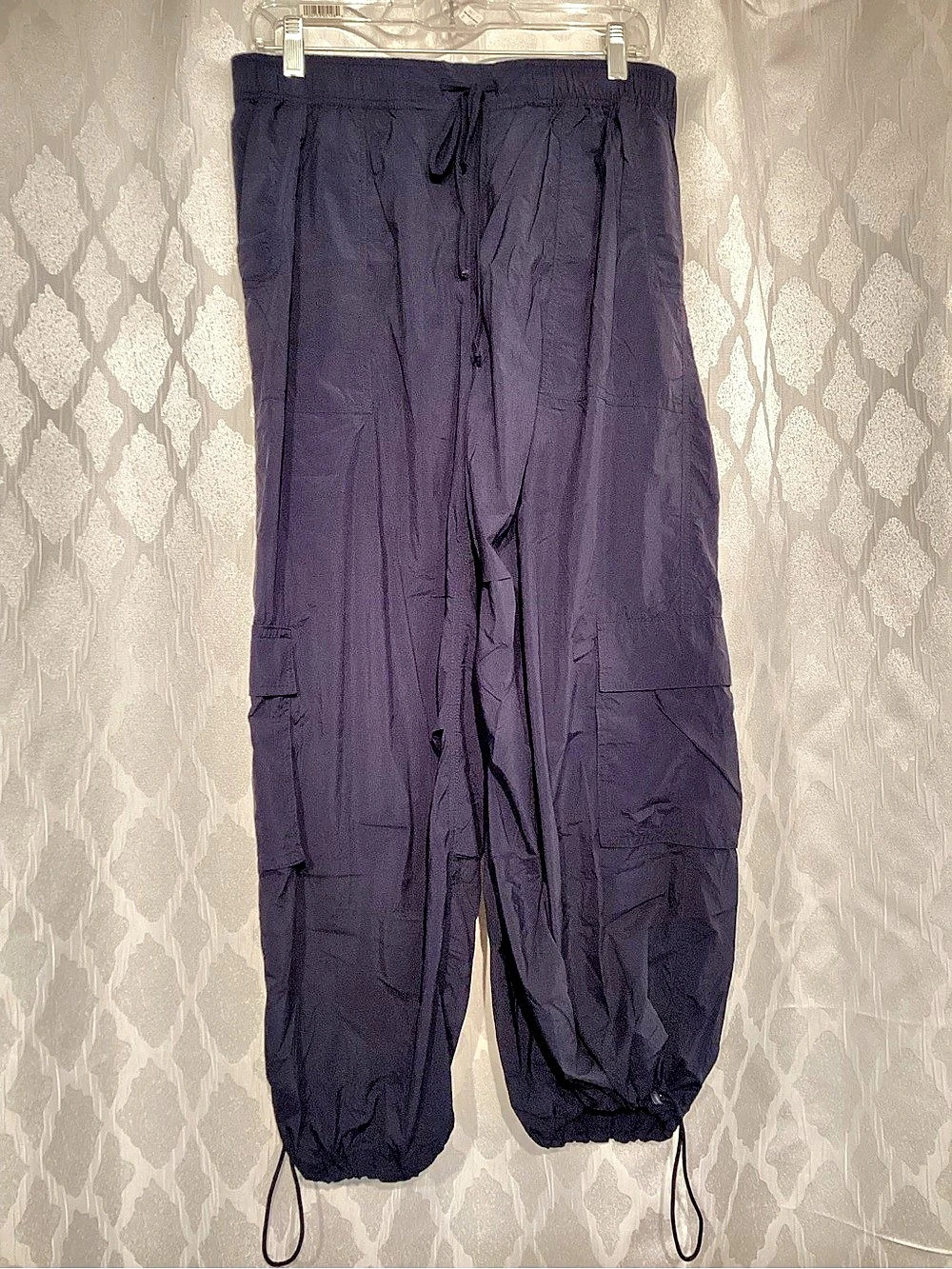 daily practice Navy Cargo Jogger Pants Size Medium Like New